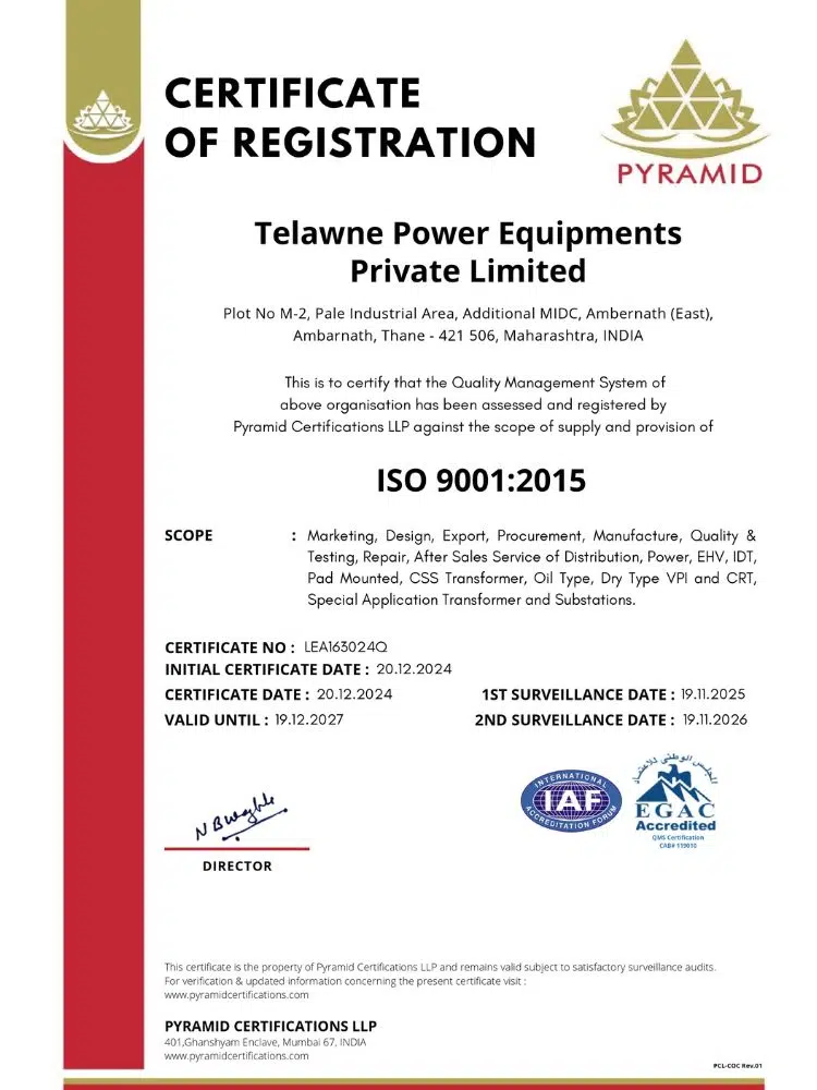 Certifications